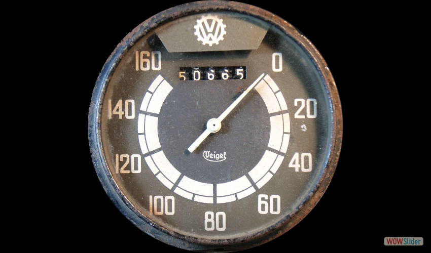 Volkswagen Berlin-Rom Tachometer